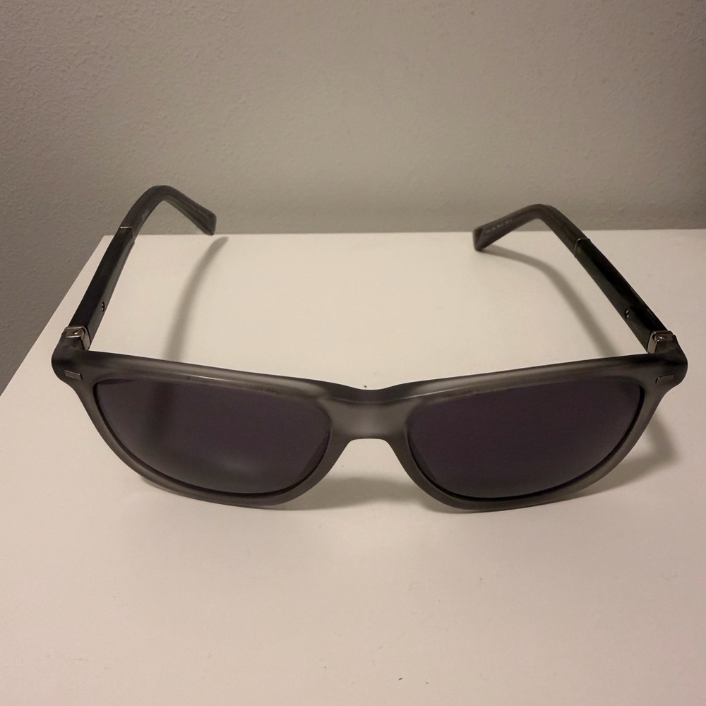 Ermenegildo Zegna EZ0009-20A Grey Plastic Sunglasses. 56-15-140